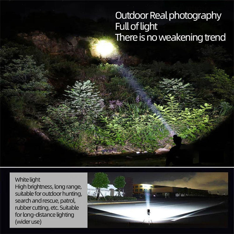 rechargeable led headlamp, view 3 - MRSLM