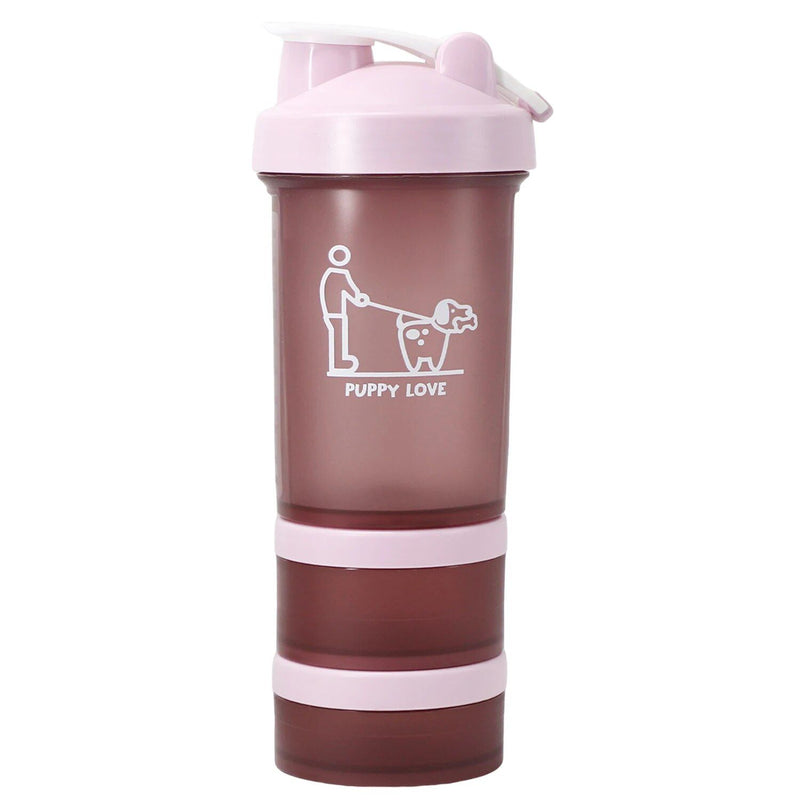 portable dog water bottle and bowl, view 2 - MRSLM