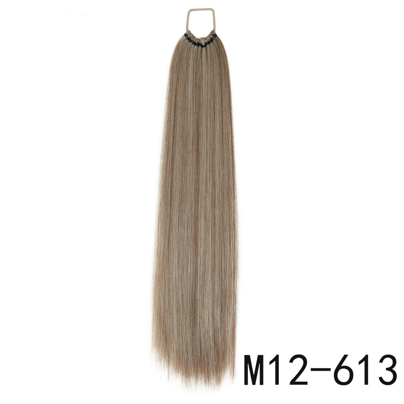 synthetic wrap around ponytail extensions, view 10 - MRSLM