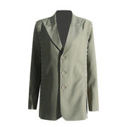 fashion womens camouflage blazer, view 3 - MRSLM