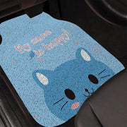 cartoon pattern waterproof car floor mats - MRSLM