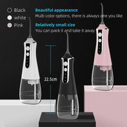 usb rechargeable water flosser, view 9 - MRSLM