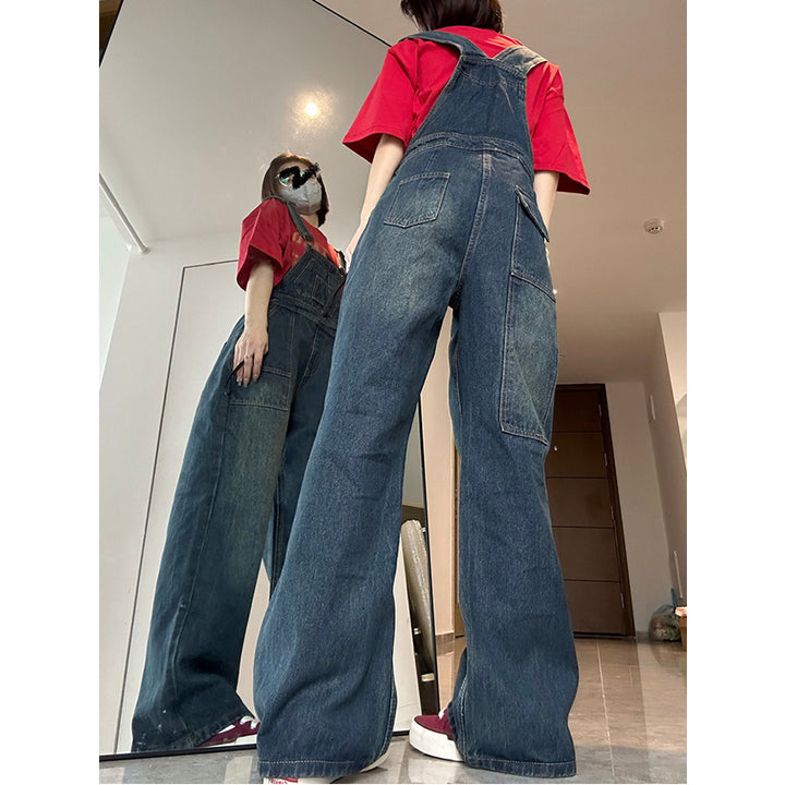 Vintage Loose Fitting Wide Leg Pants For Summer