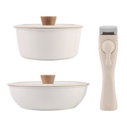 detachable non-stick cookware set, view 5 - MRSLM