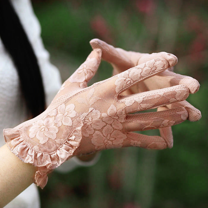 Lace sunscreen gloves - MRSLM
