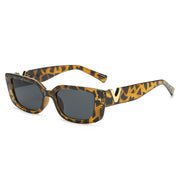 vintage rectangle sunglasses, view 4 - MRSLM
