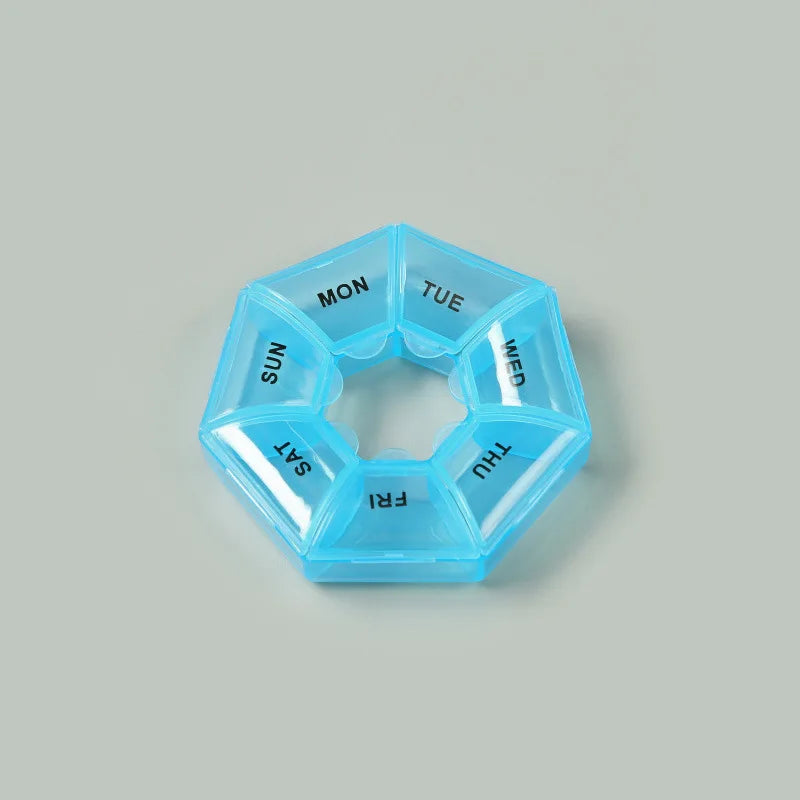 Portable 7-day pill organizer, view 4 - MRSLM