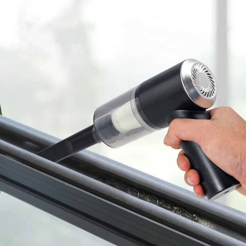 portable wireless car and home vacuum cleaner, view 3 - MRSLM