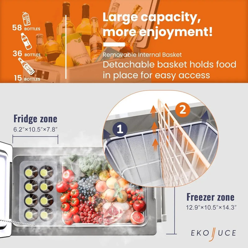 12v portable car refrigerator, view 10 - MRSLM