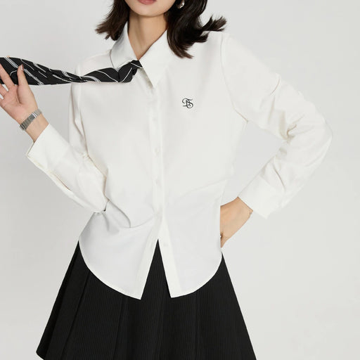 women's casual autumn layered shirt - MRSLM