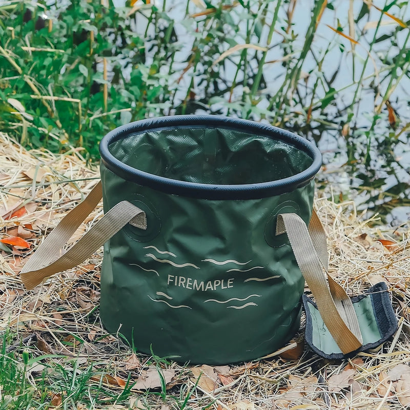 collapsible camping bucket food grade, view 2 - MRSLM