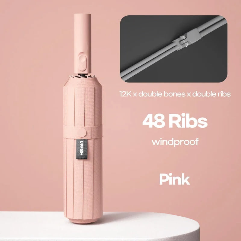 Foldable automatic windproof umbrella, view 2 - MRSLM