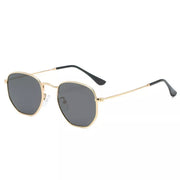 hexagon polarized vintage sunglasses, view 2 - MRSLM