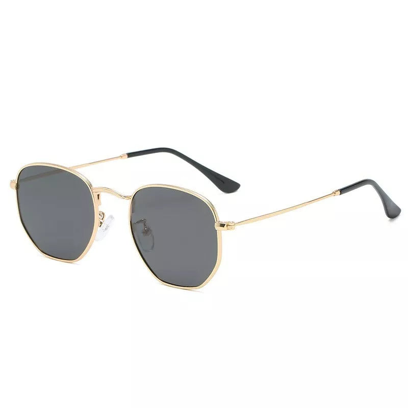 hexagon polarized vintage sunglasses, view 2 - MRSLM