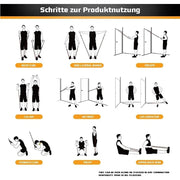 home gym resistance band set, view 11 - MRSLM