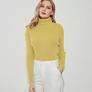 women's turtleneck sweater, view 2 - MRSLM