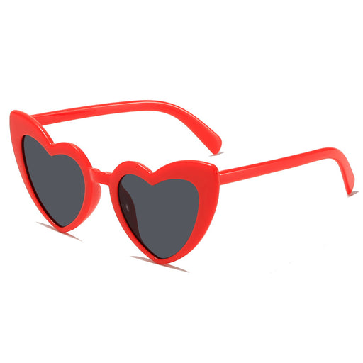 Heart-shaped cat eye sunglasses for women, view 3 - MRSLM
