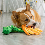 octopus plush squeak toy for dogs, view 6 - MRSLM