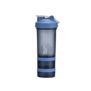 plastic protein shaker bottle, view 2 - MRSLM