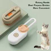 pet grooming steam brush, view 4 - MRSLM
