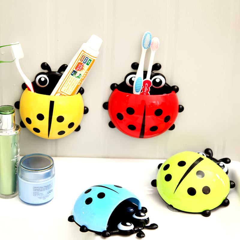 Ladybug toothbrush holder, view 9 - MRSLM