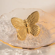 vintage butterfly ring, view 8 - MRSLM