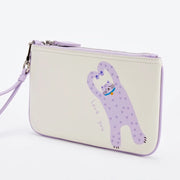 split leather clutch bag - MRSLM