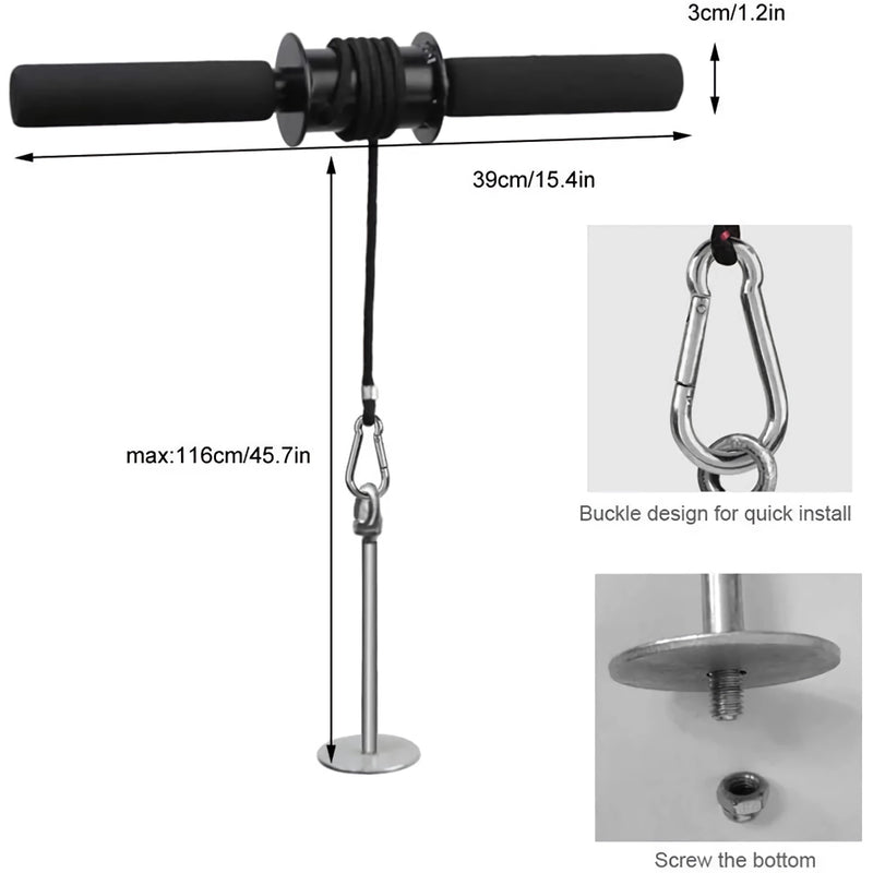 Forearm blaster and hand grip trainer, view 7 - MRSLM