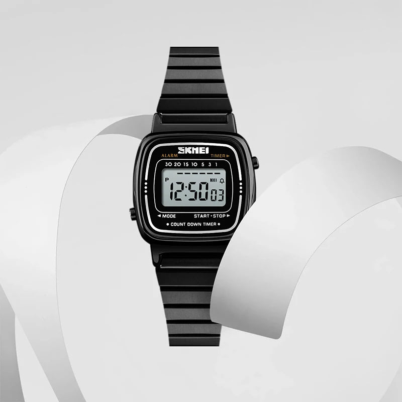 luxury gold digital watch, view 12 - MRSLM
