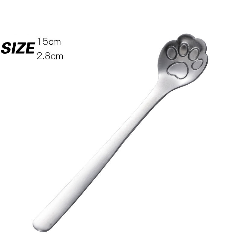 cat claw coffee spoon, view 2 - MRSLM
