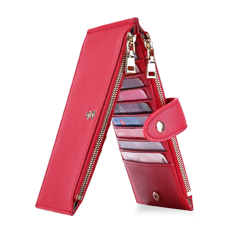 zipper wallet, view 2 - MRSLM