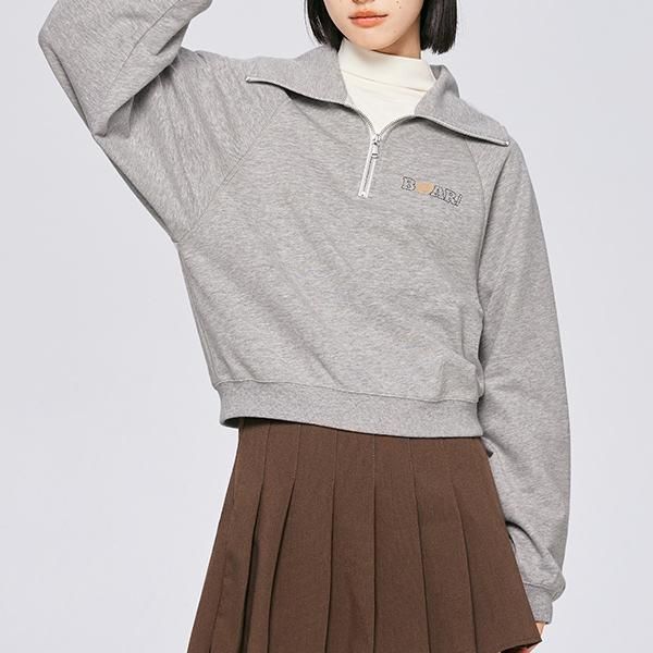 retro lapel embroidery sweater, view 4 - MRSLM