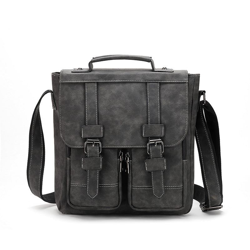 Men's Retro Backpack Travel Bag Casual Shoulder