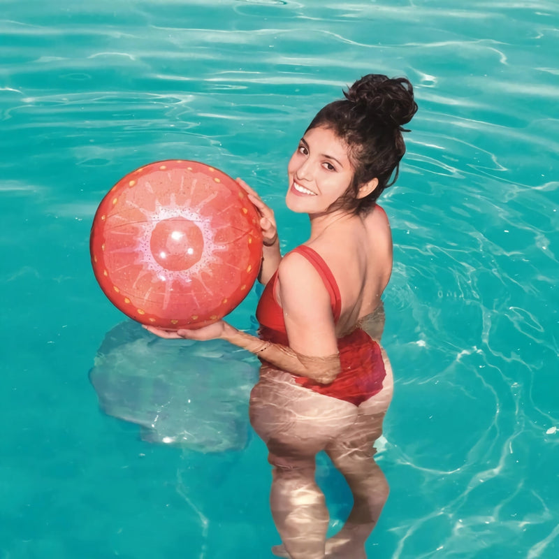 inflatable fruit beach ball, view 8 - MRSLM