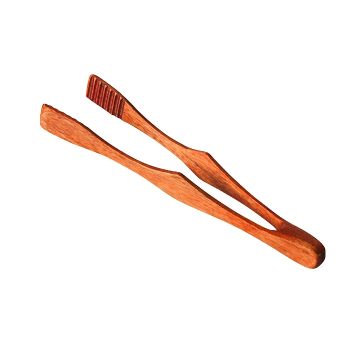 bamboo kitchen tongs, view 3 - MRSLM