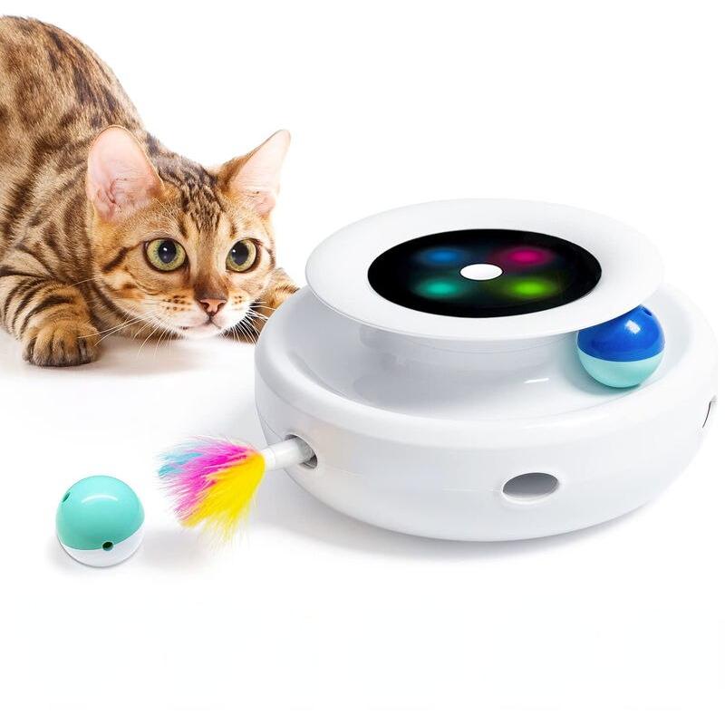 interactive cat toy with auto timer - MRSLM
