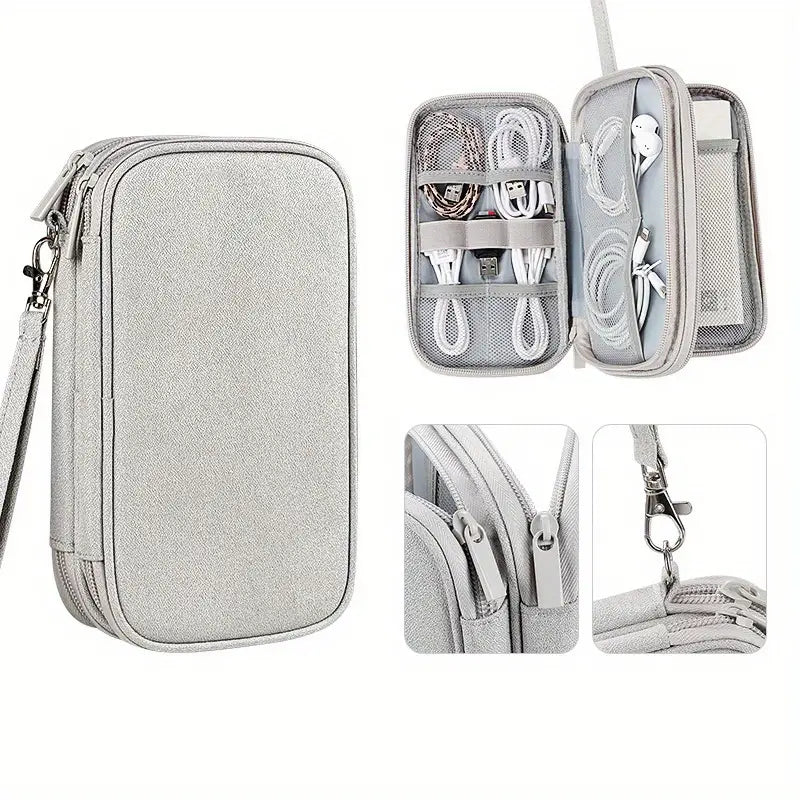 travel organizer for digital accessories, view 2 - MRSLM