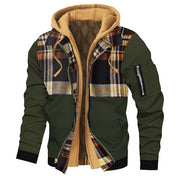 men's thick hooded jacket, view 7 - MRSLM