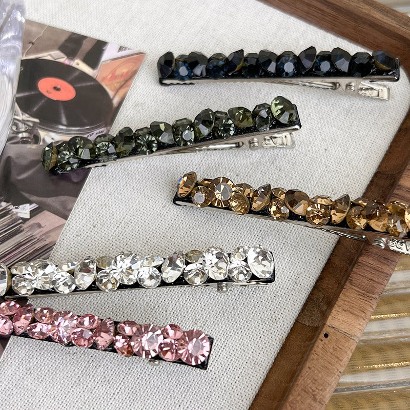 colorful rhinestone hair clips, view 8 - MRSLM