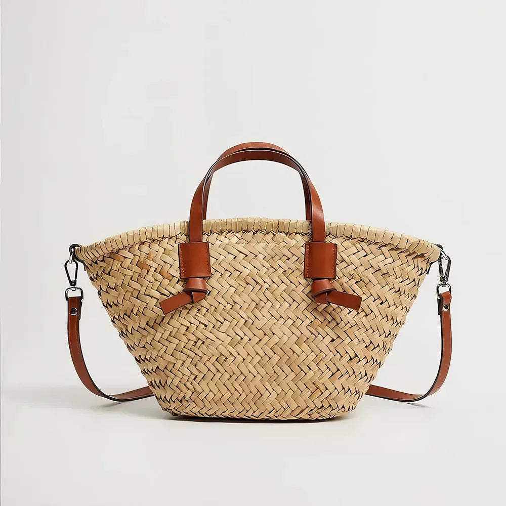 Handmade Wicker Woven Basket Bag