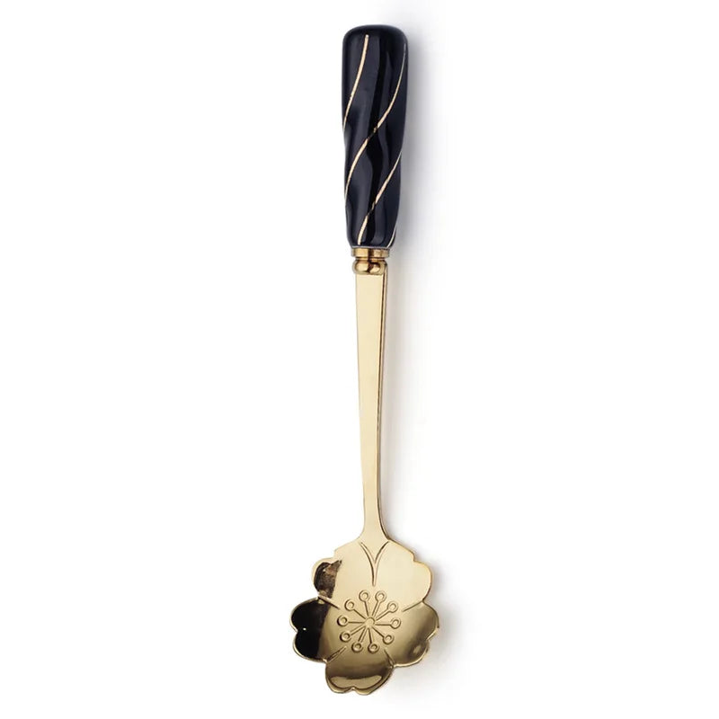 Mini stainless steel dessert spoons, view 7 - MRSLM