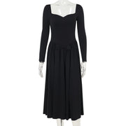 square collar dress, view 7 - MRSLM