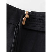 black commuter long trousers for women, view 6 - MRSLM