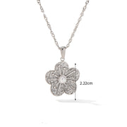 Retro flower jewelry set, view 6 - MRSLM