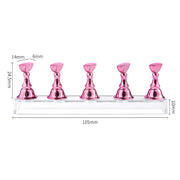 acrylic nail display holder, view 10 - MRSLM