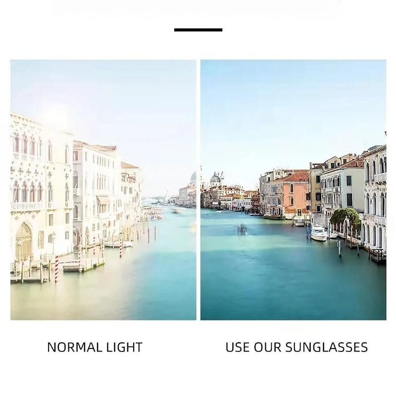 UV400 square gradient sunglasses, view 8 - MRSLM