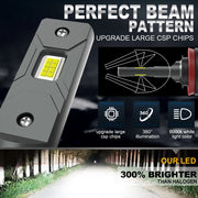 LED headlight and fog light bulbs, view 4 - MRSLM