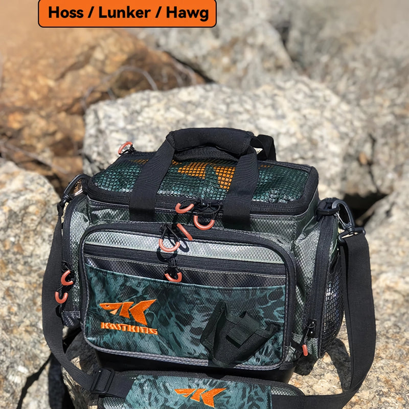 large capacity fishing tackle bag, view 5 - MRSLM