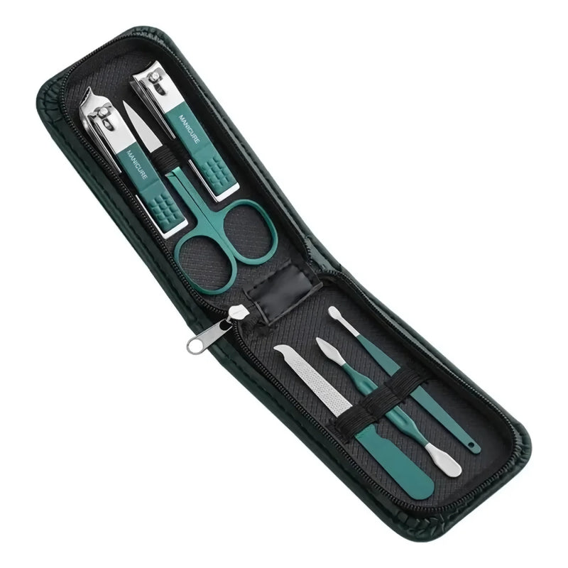 6-piece stainless steel nail clippers set, view 2 - MRSLM
