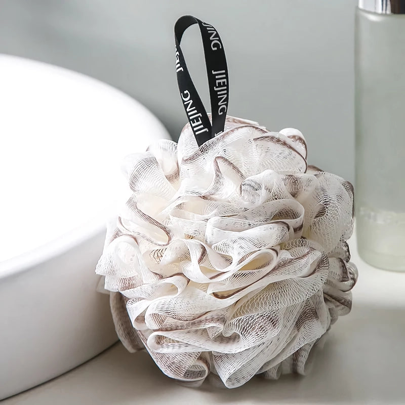 soft mesh exfoliating bath sponge, view 10 - MRSLM